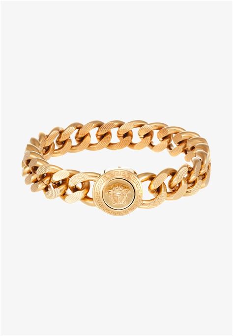 versace armband nero oro tribute|versace jewelry.